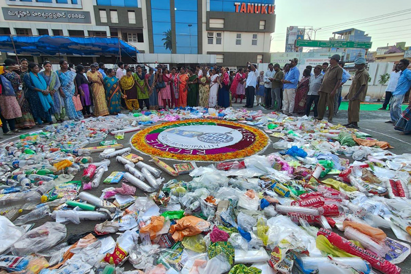 Single use plastic reduction awareness program