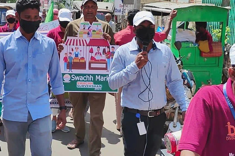 Community members attending market awareness program